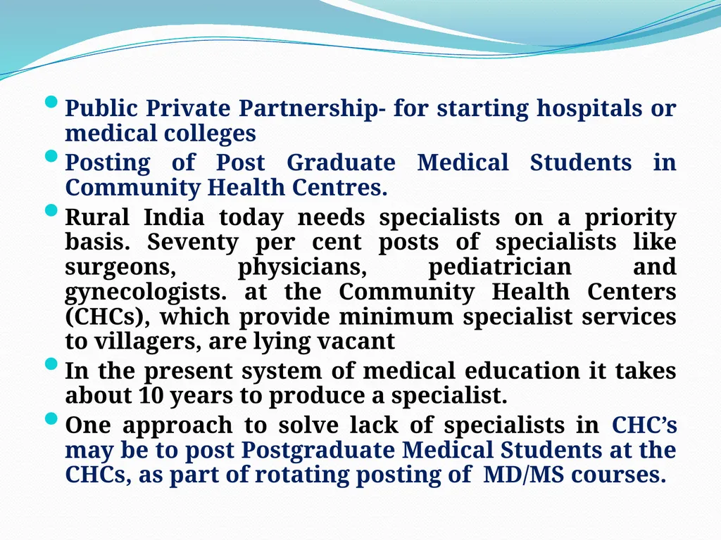 RURAL HEALTH - INDIA Dr. A. MARTHANDA PILLAI PAST - slide 41 of 46