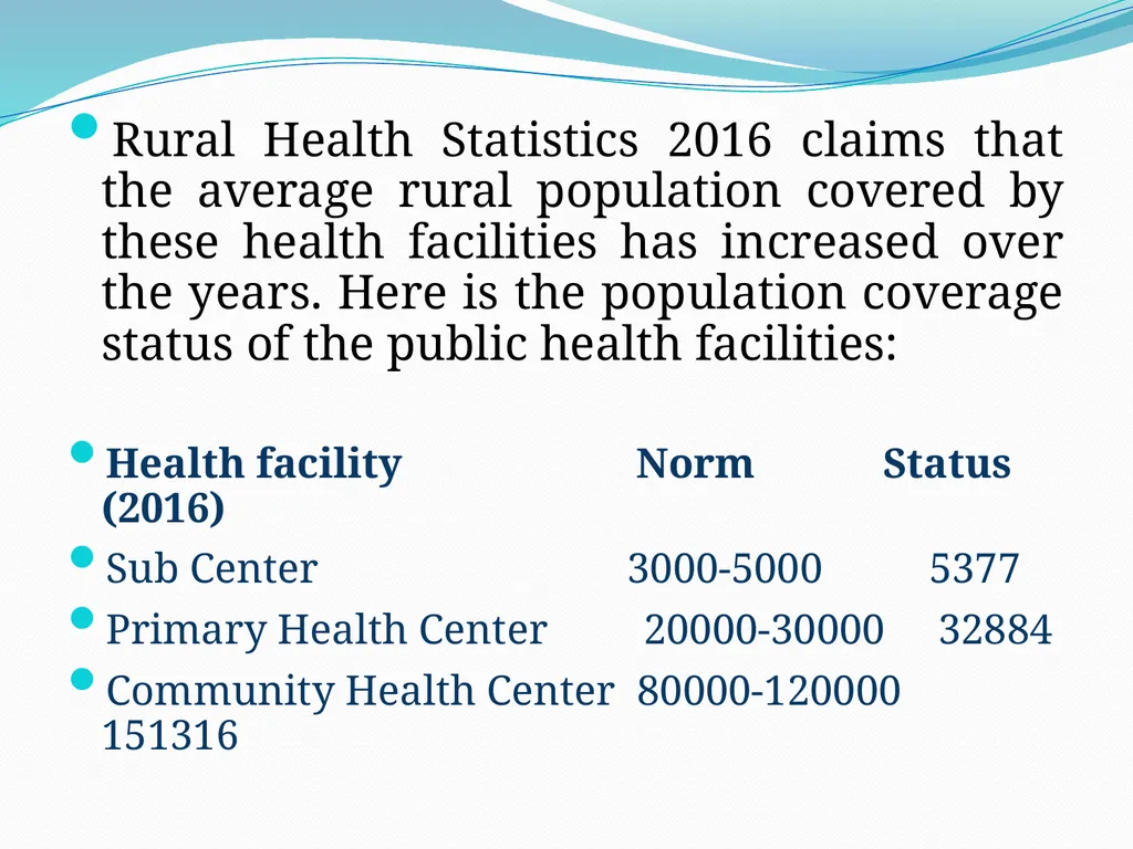 RURAL HEALTH - INDIA Dr. A. MARTHANDA PILLAI PAST - slide 4 of 46