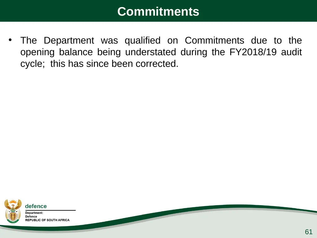 Presentation to the PCD&MV 26 February 2020 - slide 61 of 63