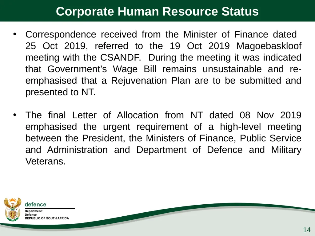 Presentation to the PCD&MV 26 February 2020 - slide 14 of 63