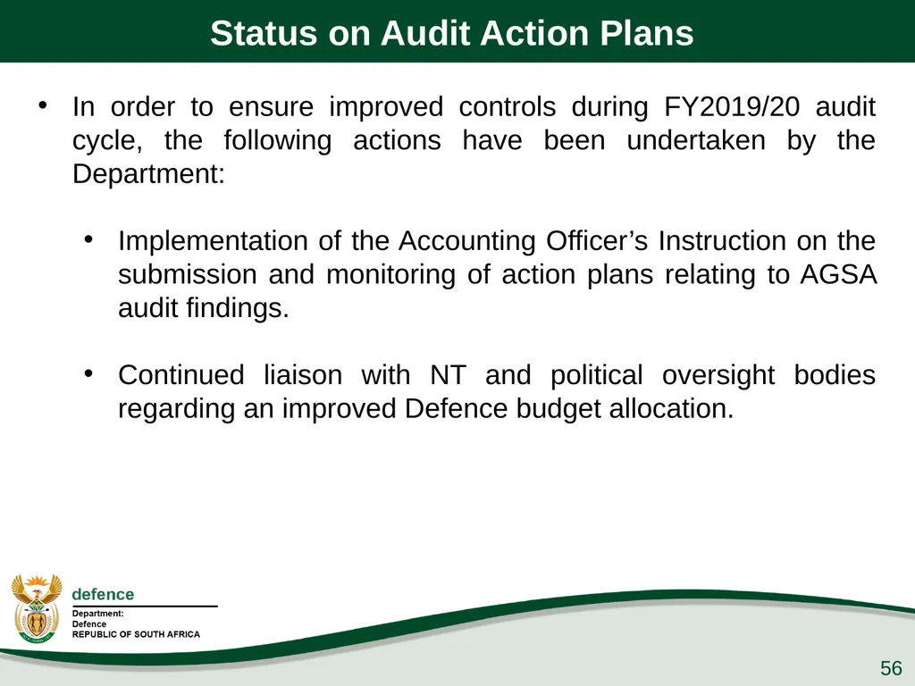 Presentation to the PCD&MV 26 February 2020 - slide 56 of 63