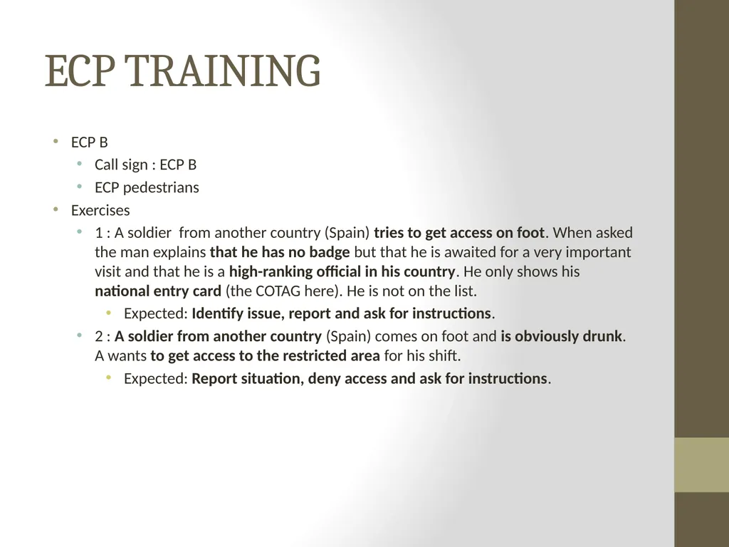 ECP A ECP B Stand E ECP D ECP C - slide 4 of 21
