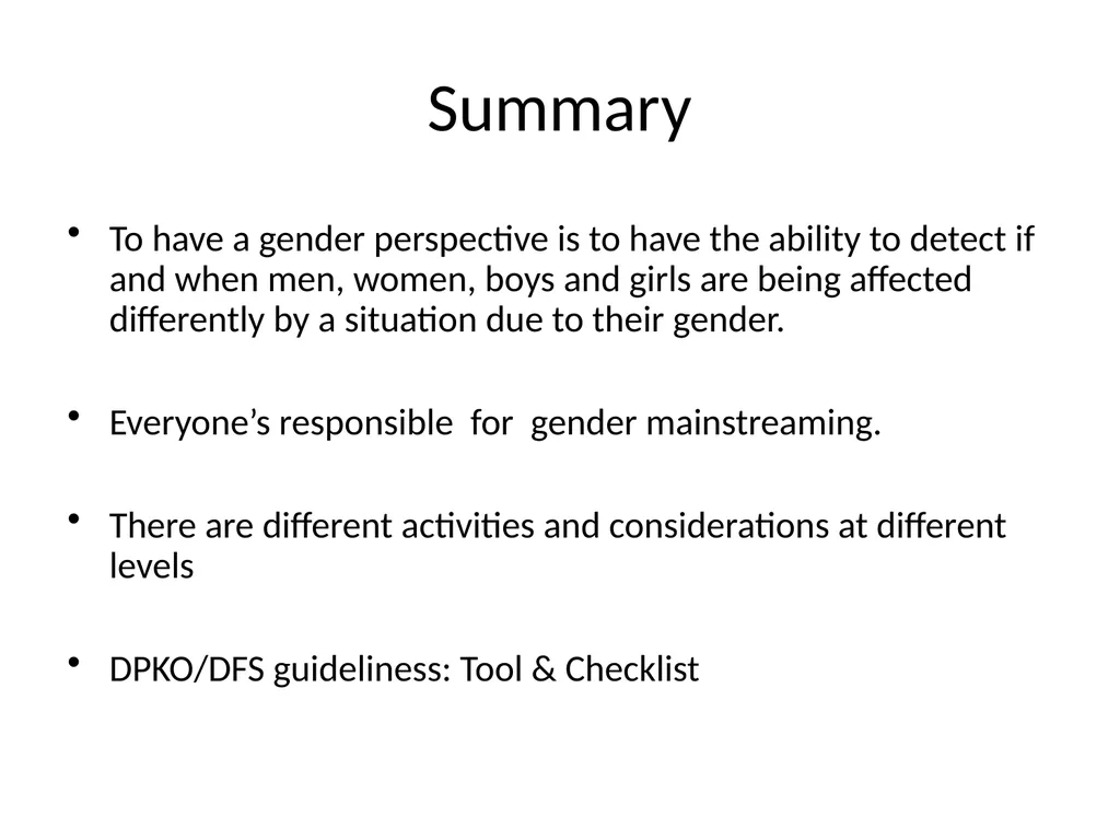 Mainstreaming Gender in Professional Military - slide 19 of 23