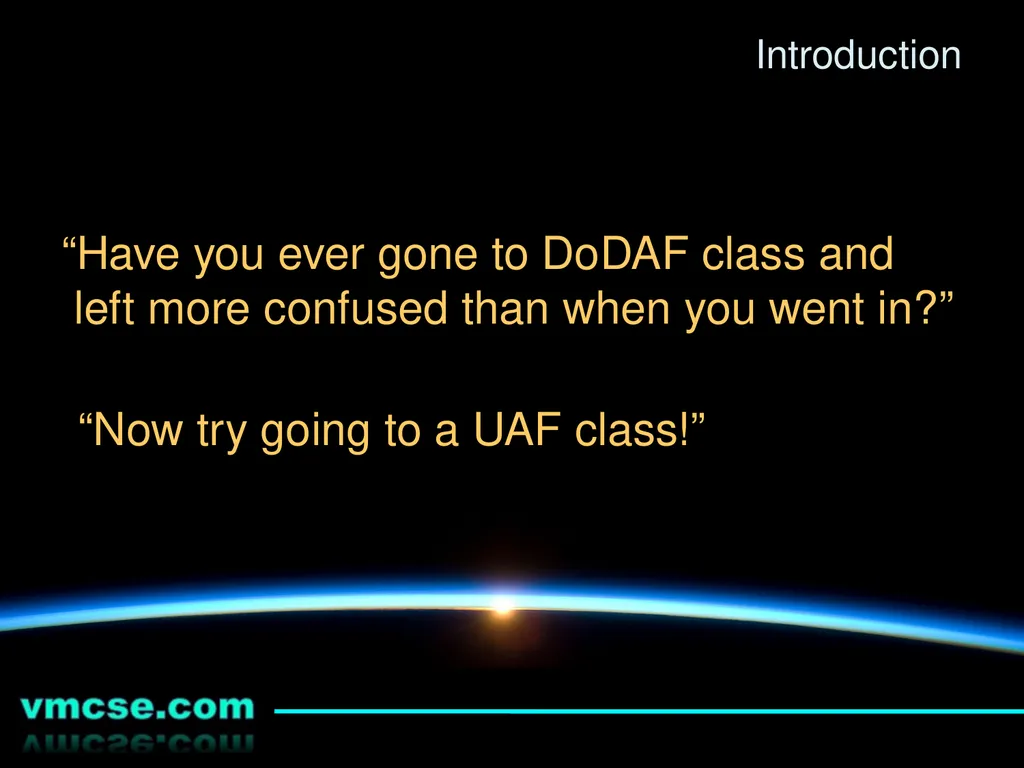 An Introduction to the Unified Architecture - slide 2 of 24