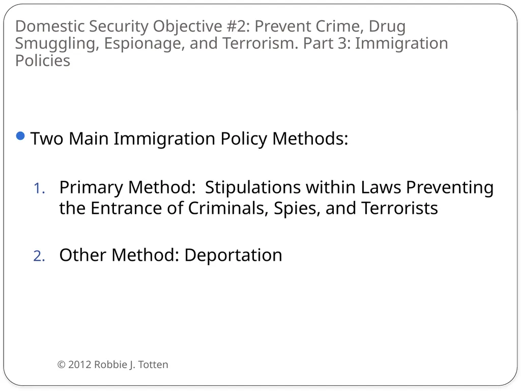 Robbie J. Totten rtotten@ucla.edu Presentation - slide 40 of 41