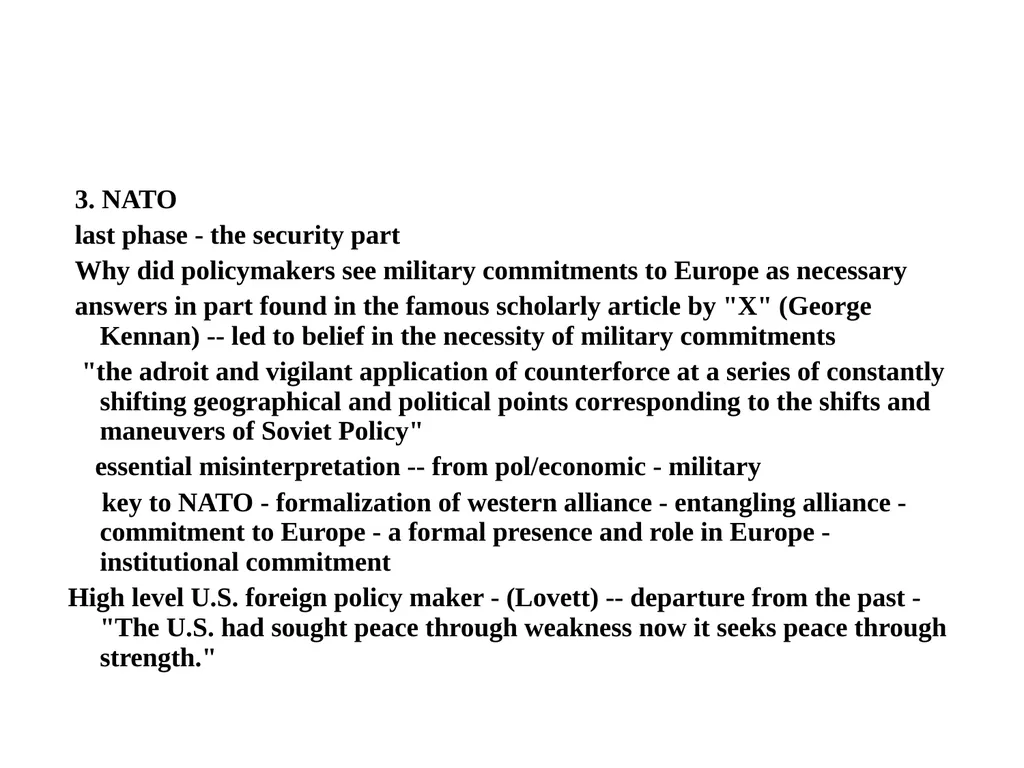 Post WW II US Foreign Policy From Truman to Nixon - slide 7 of 14