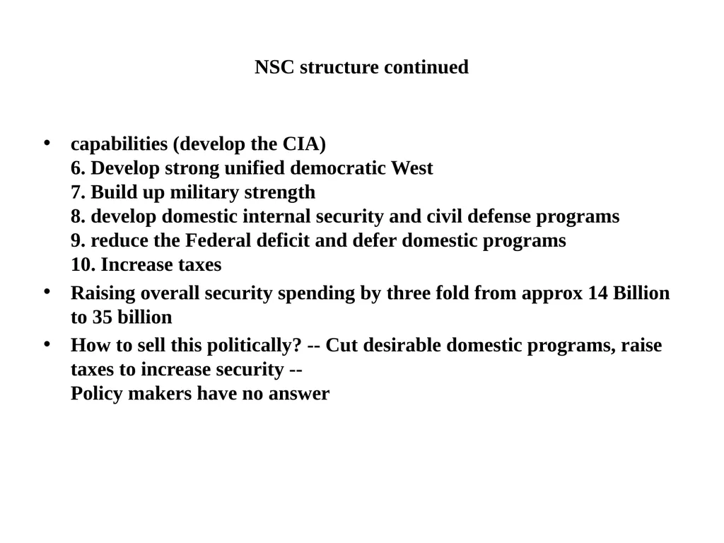 Post WW II US Foreign Policy From Truman to Nixon - slide 12 of 14