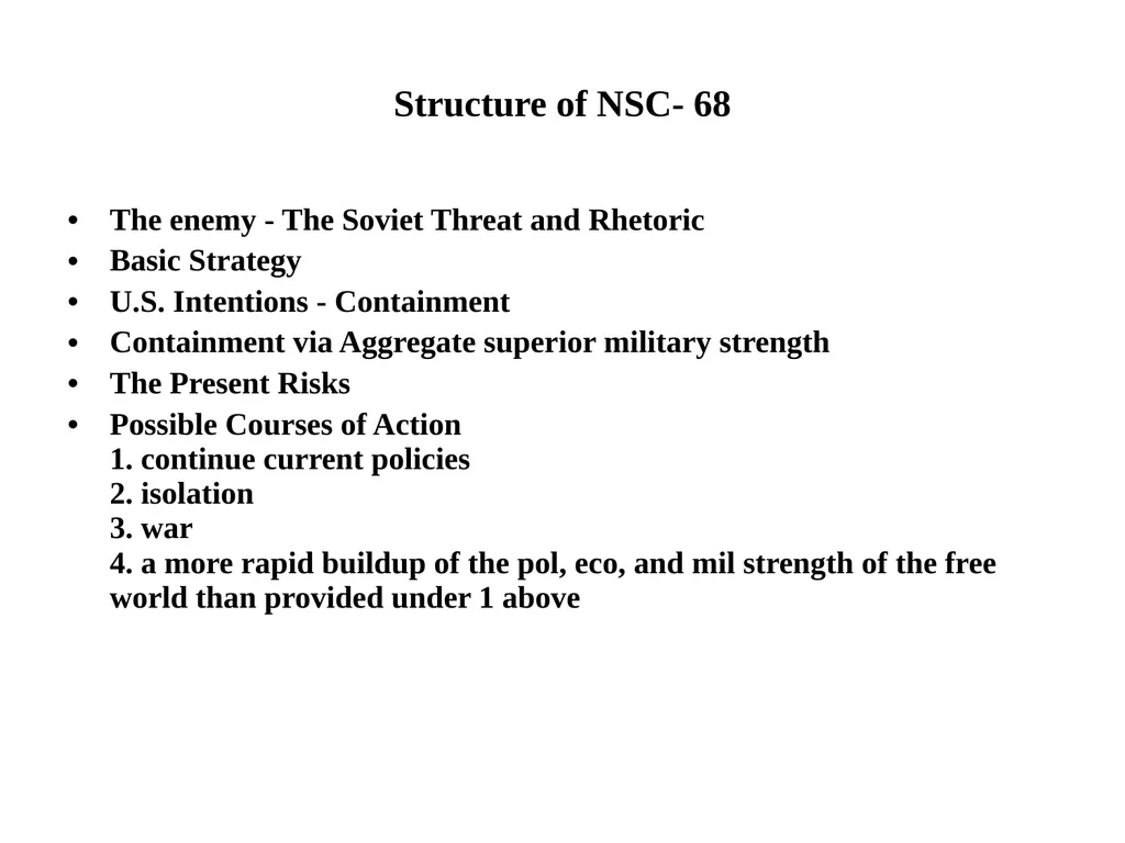 Post WW II US Foreign Policy From Truman to Nixon - slide 10 of 14