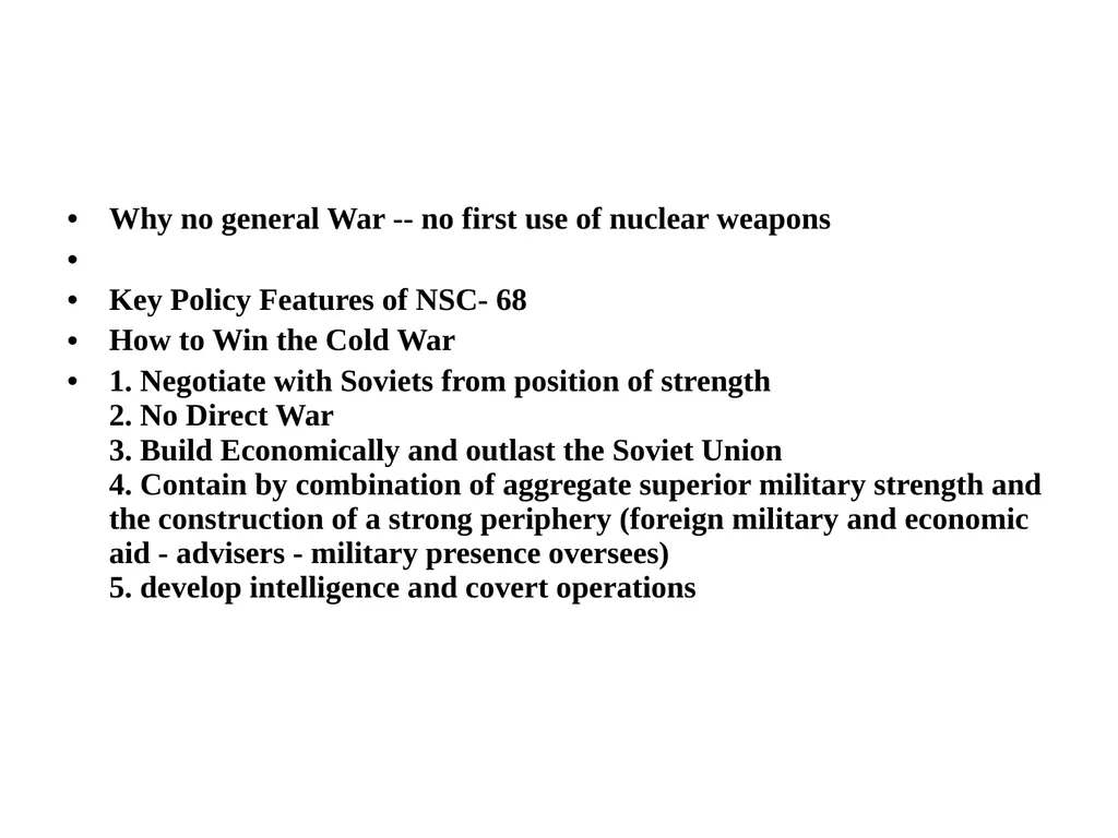 Post WW II US Foreign Policy From Truman to Nixon - slide 11 of 14