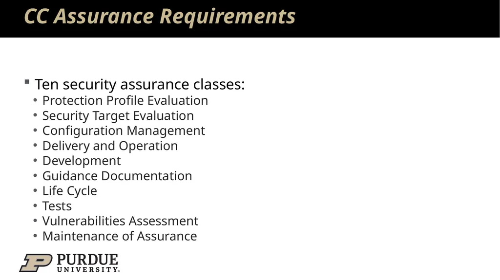 Data Security and Privacy Week 3: Security Models: - slide 52 of 89
