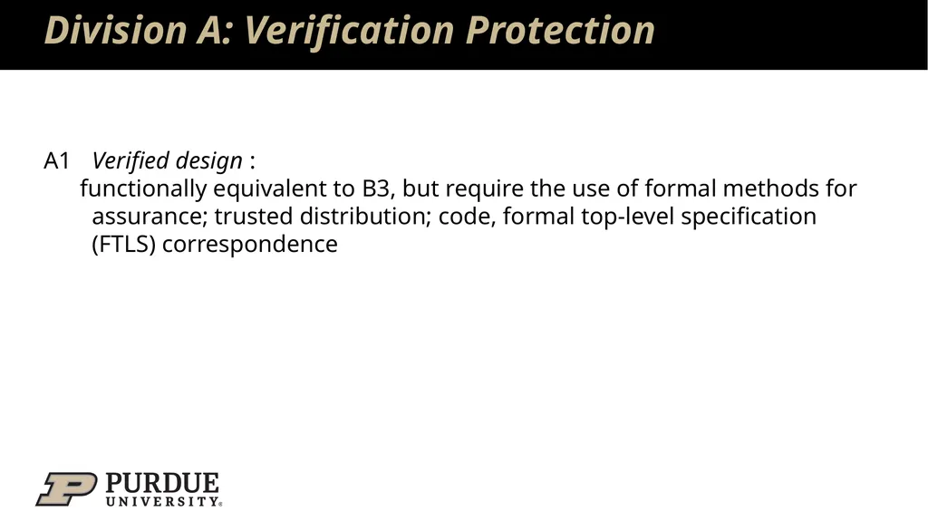 Data Security and Privacy Week 3: Security Models: - slide 46 of 89