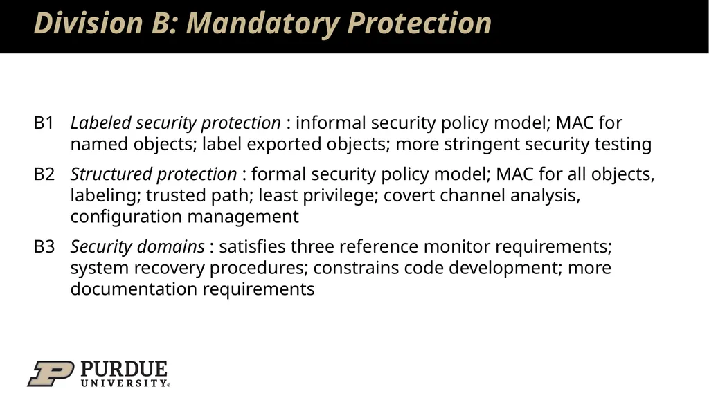 Data Security and Privacy Week 3: Security Models: - slide 45 of 89