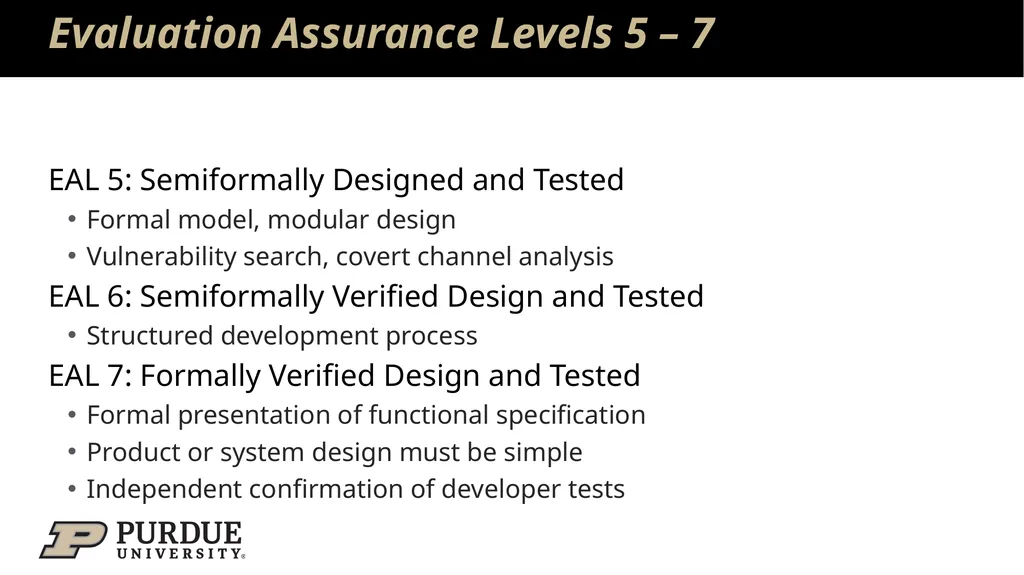 Data Security and Privacy Week 3: Security Models: - slide 57 of 89