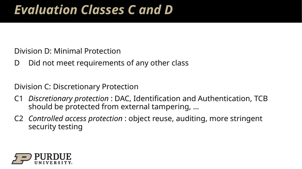 Data Security and Privacy Week 3: Security Models: - slide 44 of 89