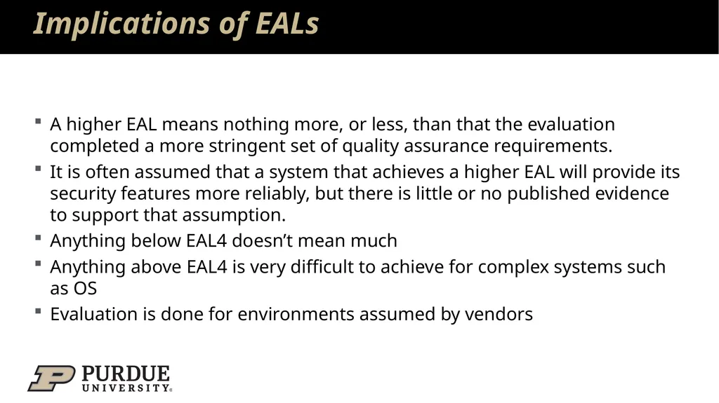 Data Security and Privacy Week 3: Security Models: - slide 58 of 89