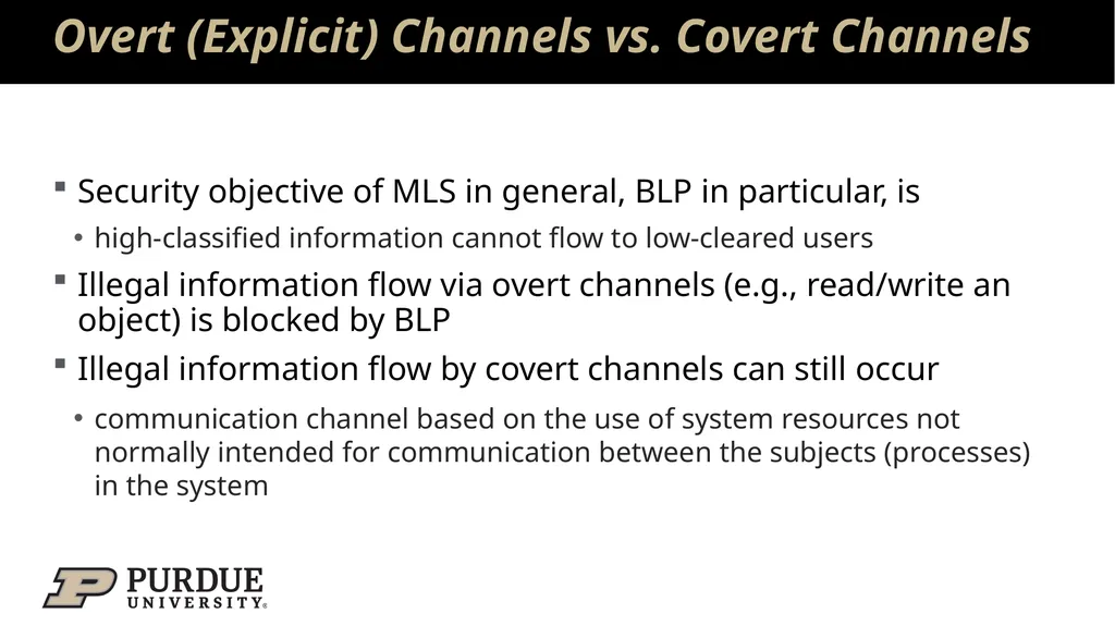 Data Security and Privacy Week 3: Security Models: - slide 28 of 89