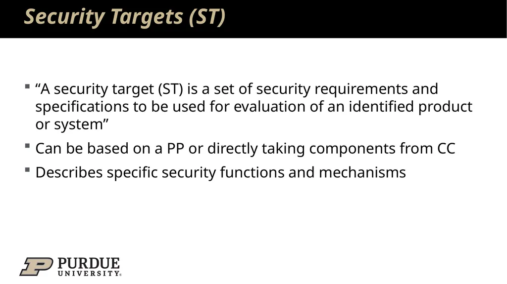 Data Security and Privacy Week 3: Security Models: - slide 55 of 89