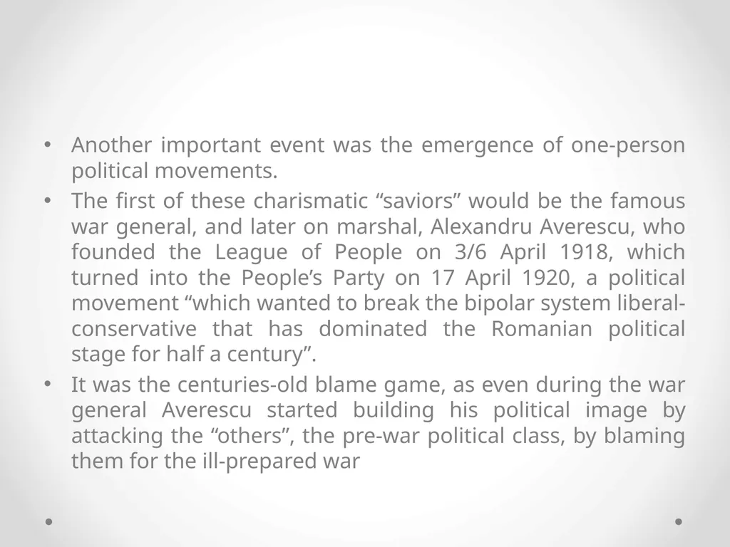 The Risk of the Growing Populism and the European - slide 10 of 30