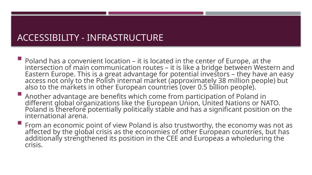 GENERAL INFORMATION ABOUT POLAND BUSINESS IN - slide 11 of 19