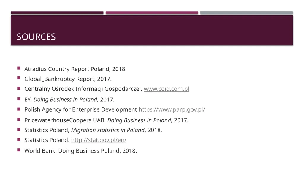 GENERAL INFORMATION ABOUT POLAND BUSINESS IN - slide 18 of 19