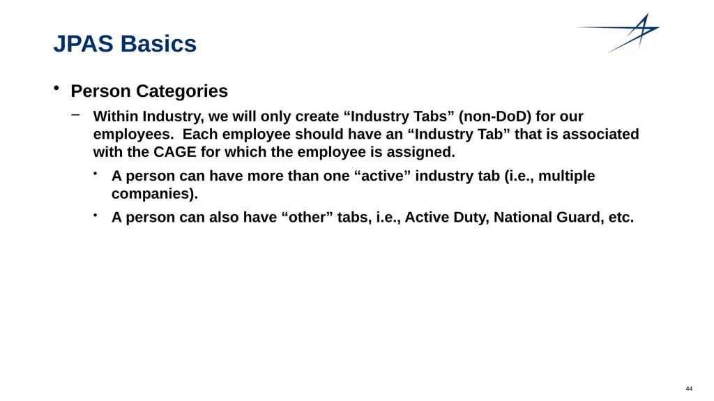 Clearance Processing Updates FISWG Wanda Walls - slide 44 of 59