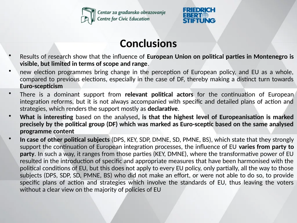 Introduction Study aims to examine the process of - slide 16 of 17