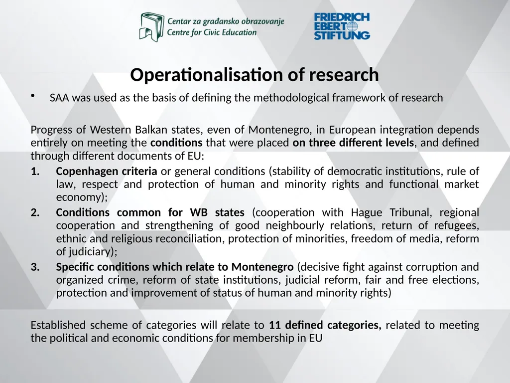 Introduction Study aims to examine the process of - slide 6 of 17