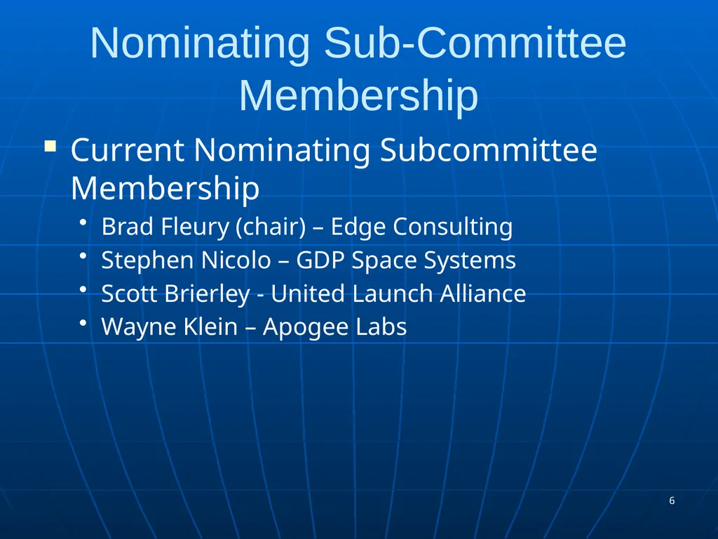 TSCC Spring 2016 Meeting Mar 15, 2016 (Tuesday) – - slide 6 of 60