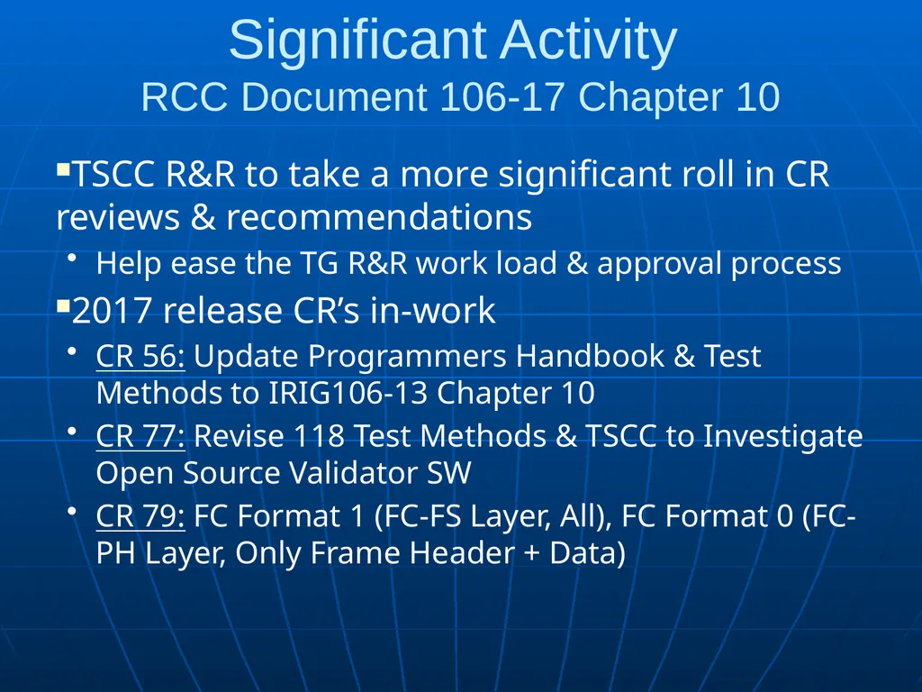 TSCC Spring 2016 Meeting Mar 15, 2016 (Tuesday) – - slide 49 of 60