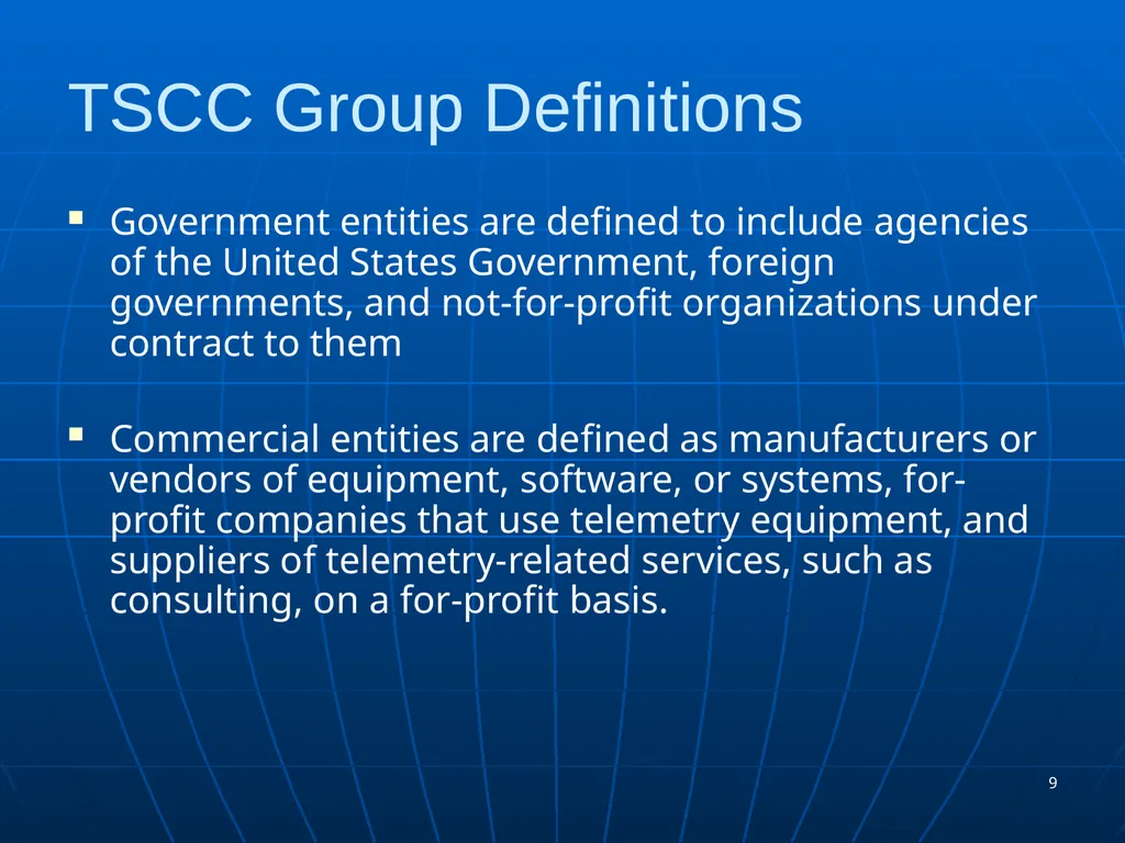 TSCC Spring 2016 Meeting Mar 15, 2016 (Tuesday) – - slide 9 of 60