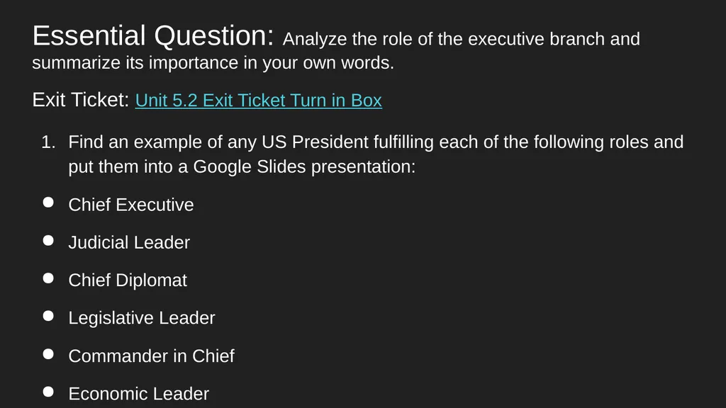 Article II, US Constitution No person except a - slide 21 of 40
