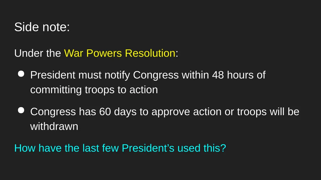 Article II, US Constitution No person except a - slide 16 of 40
