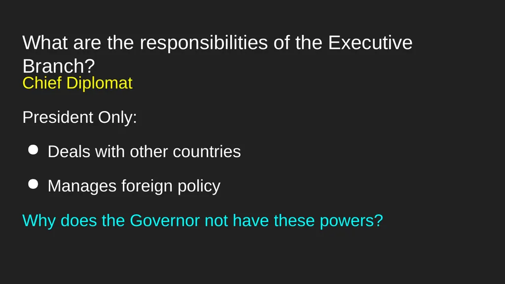 Article II, US Constitution No person except a - slide 17 of 40