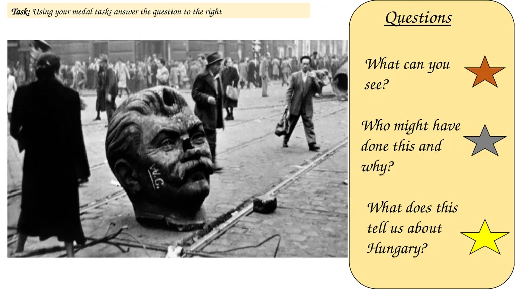 B S G P Analyse the action taken by Khrushchev. - slide 5 of 15