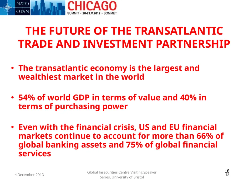 THE IMPACT OF THE FINANCIAL AND ECONOMIC CRISIS - slide 18 of 43