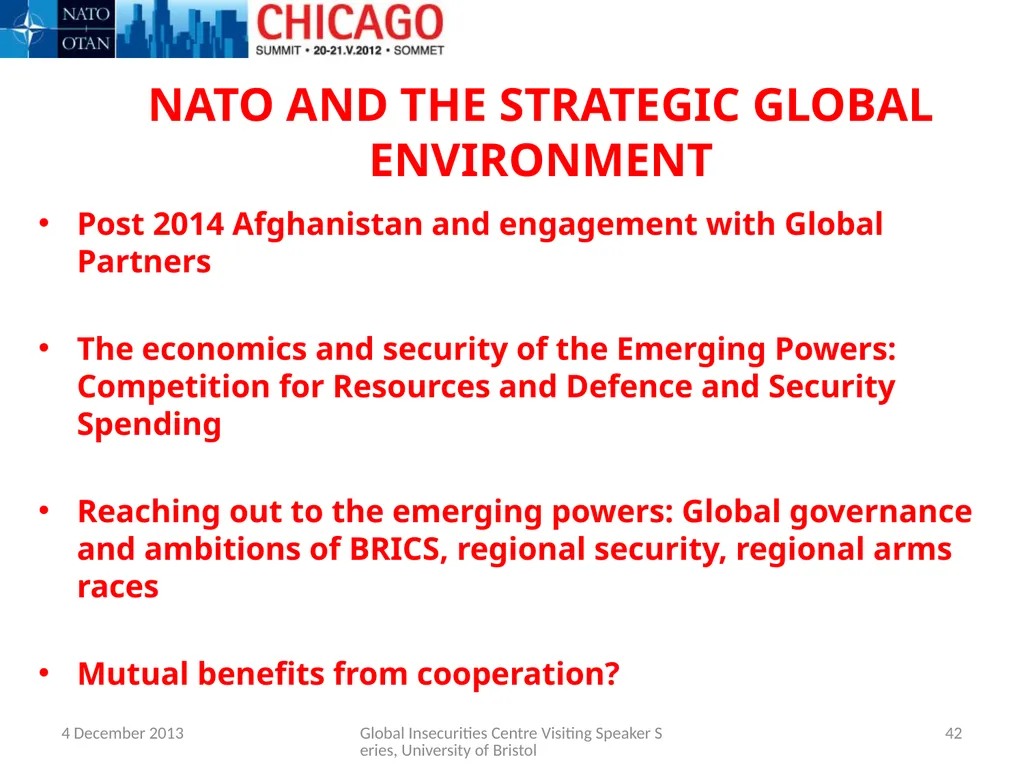 THE IMPACT OF THE FINANCIAL AND ECONOMIC CRISIS - slide 42 of 43