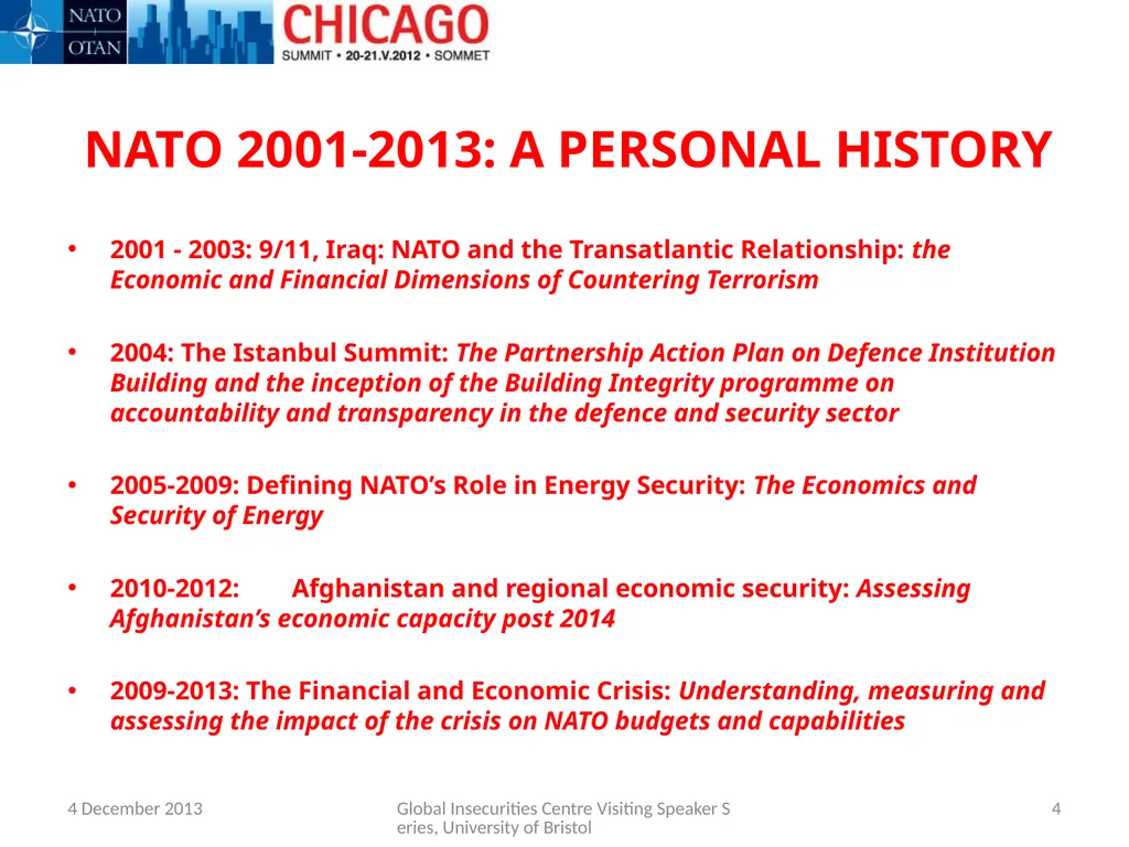 THE IMPACT OF THE FINANCIAL AND ECONOMIC CRISIS - slide 4 of 43
