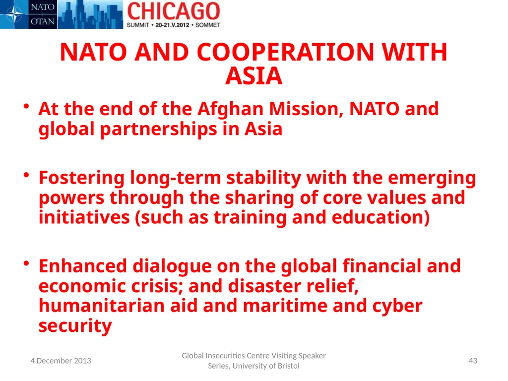 THE IMPACT OF THE FINANCIAL AND ECONOMIC CRISIS - slide 43 of 43