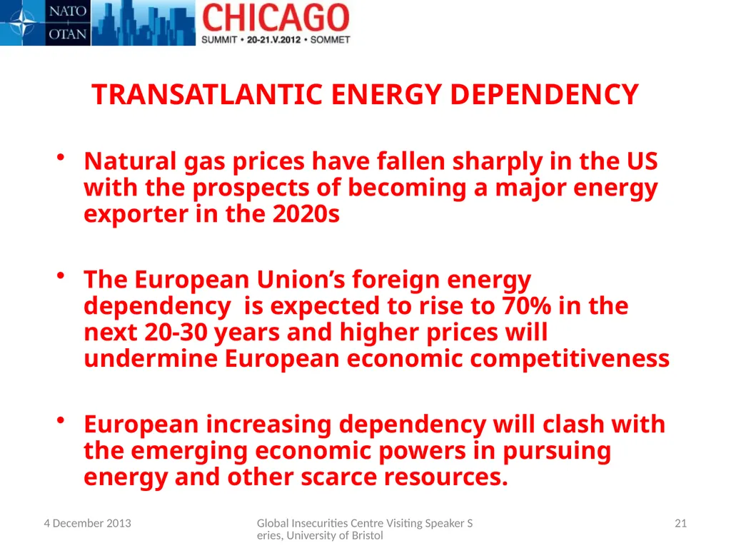 THE IMPACT OF THE FINANCIAL AND ECONOMIC CRISIS - slide 21 of 43