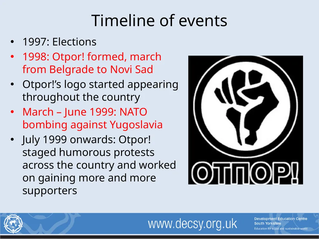 Nonviolent Action: A Force for Change Case study - slide 7 of 13