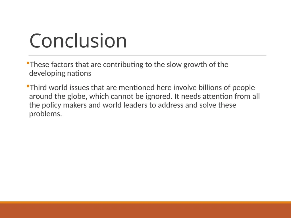 Problems of third world countries By Dr Rishu Raj - slide 16 of 17