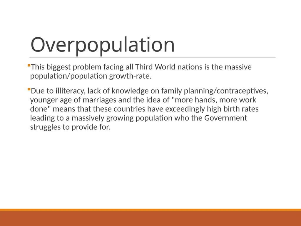 Problems of third world countries By Dr Rishu Raj - slide 13 of 17