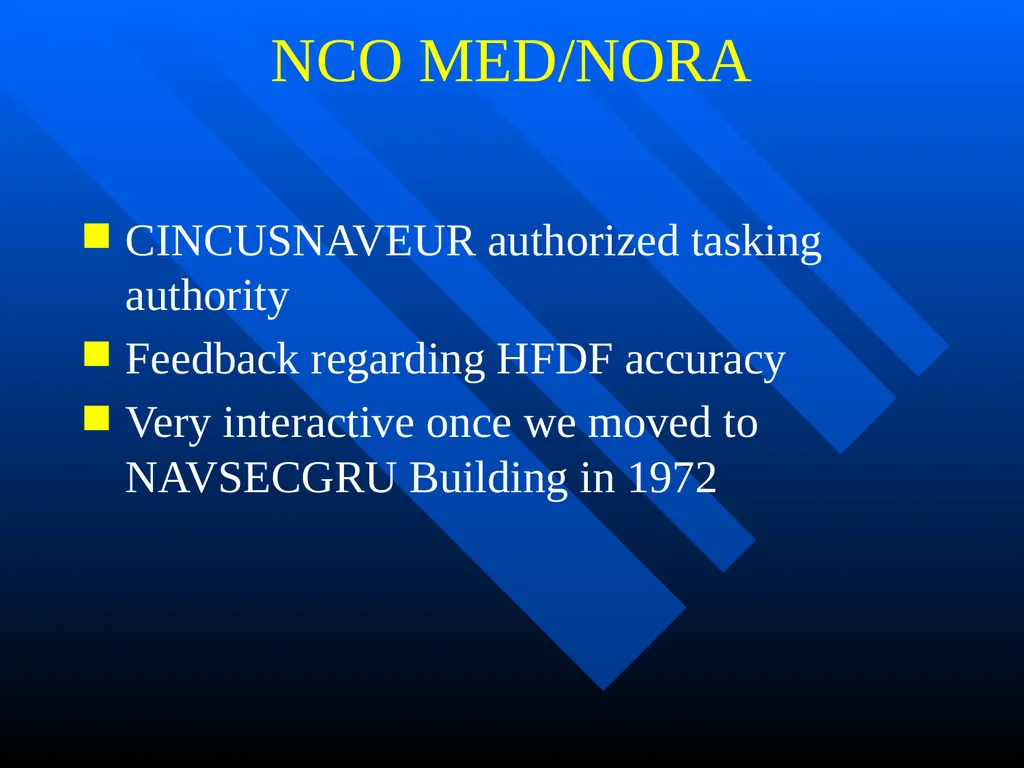 Creating FOSIF Rota George B. Pressly Operational - slide 26 of 44