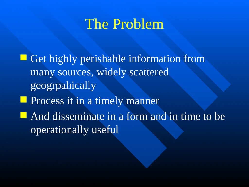 Creating FOSIF Rota George B. Pressly Operational - slide 3 of 44