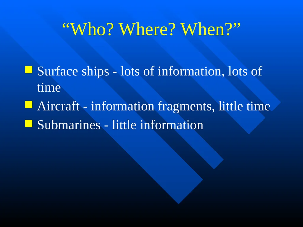 Creating FOSIF Rota George B. Pressly Operational - slide 17 of 44