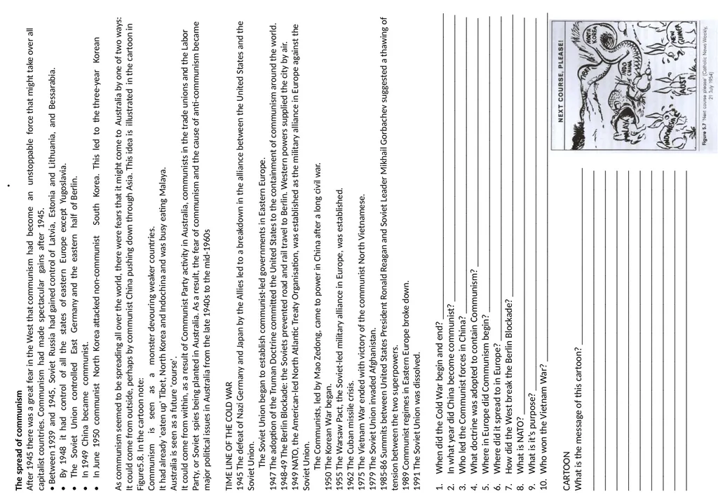 Year 10 History Starter Sheets Reading Year 10 - slide 5 of 11