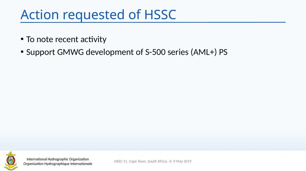 Hydrographic Services and Standards Committee - slide 13 of 13