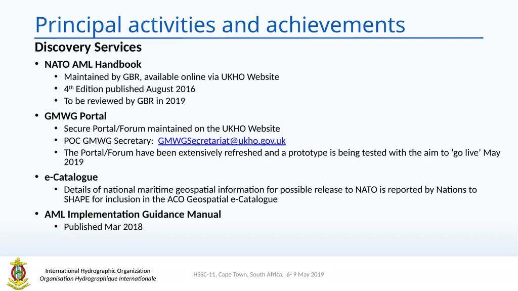 Hydrographic Services and Standards Committee - slide 10 of 13