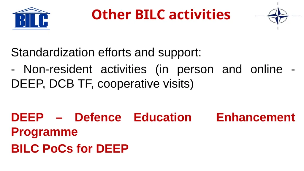 2023 NATO BILC STANAG 6001 Testing Workshop Riga, - slide 11 of 17