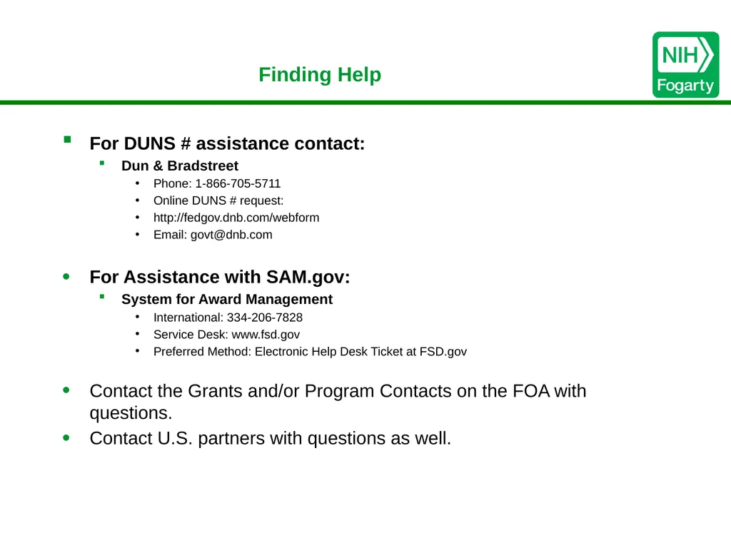 Working with Foreign Collaborators Bruce Butrum, - slide 24 of 52